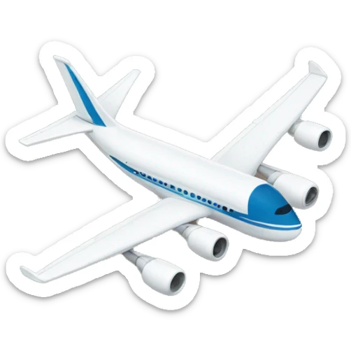 Airplane  sticker