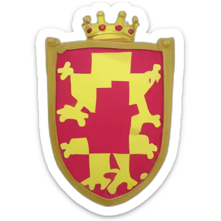 flag of franche comté region of france sticker