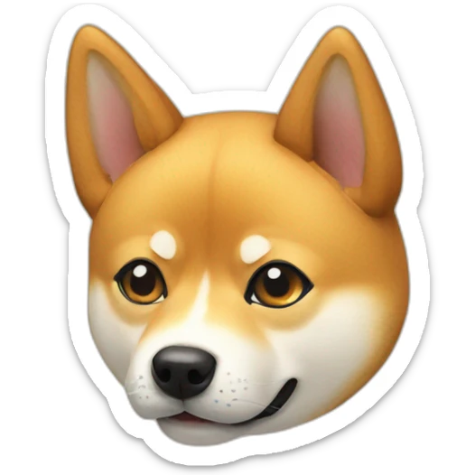 shiba inu sticker