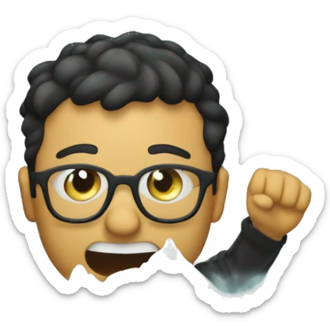 Glasses sinkin in a river as they fell off and werecarrid awa by a wave. Jst the gasses in the wter (river)  sticker