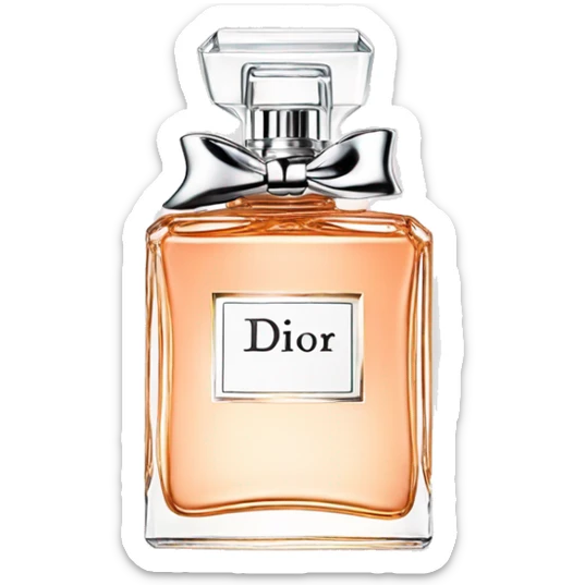 dior perfume sticker