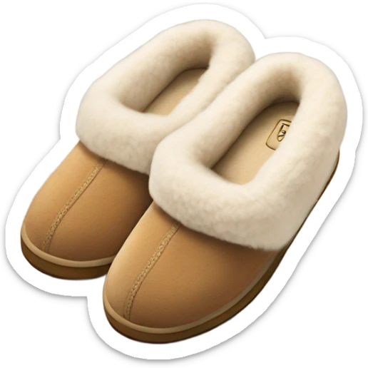 UGG slippers  sticker
