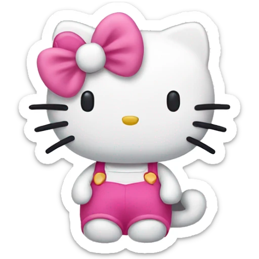 Hello kitty sticker