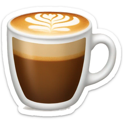 Latte  sticker