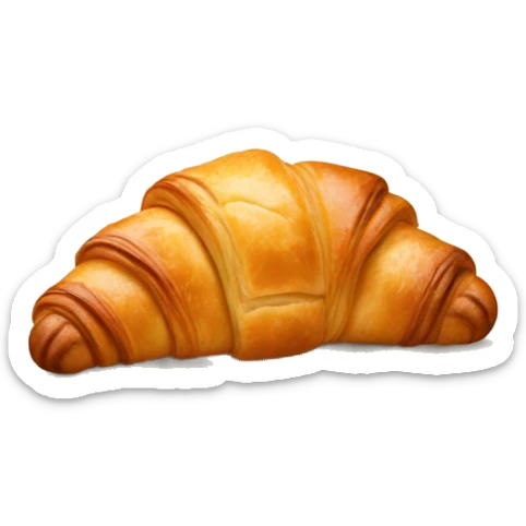 Croissant sticker
