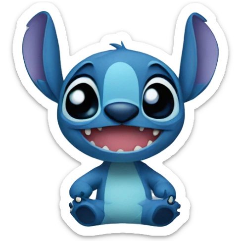 Stitch sticker