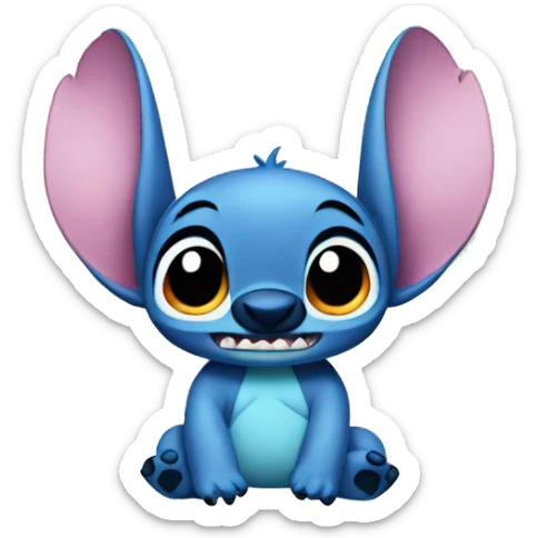 Stitch sticker