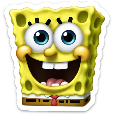 SpongeBob sticker