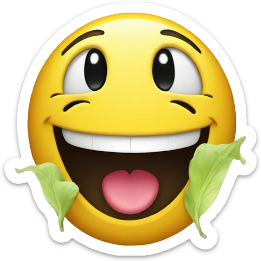 smiley face sticker