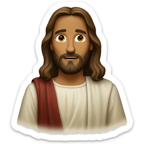 Jesus sticker