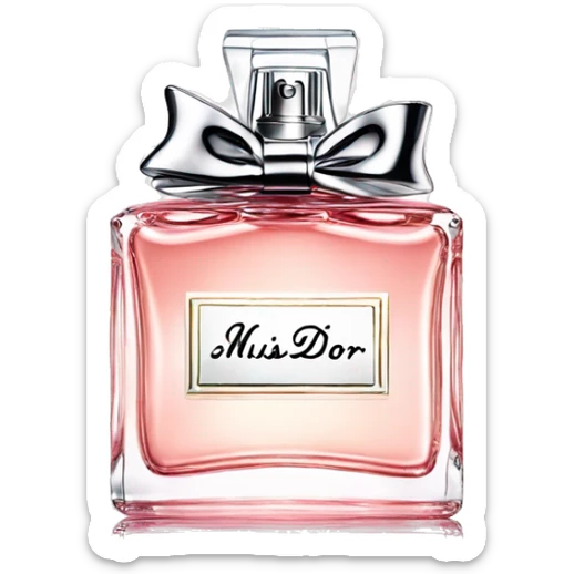 Miss dior perfume sticker