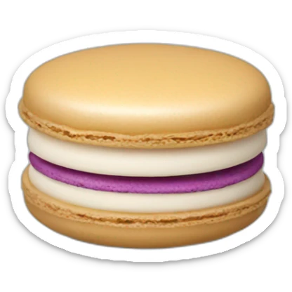 Macaron sticker
