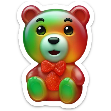 Gummy bear  sticker