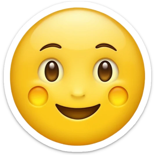 I want to make a emoji only N in glowing a simple design yellow without background sticker