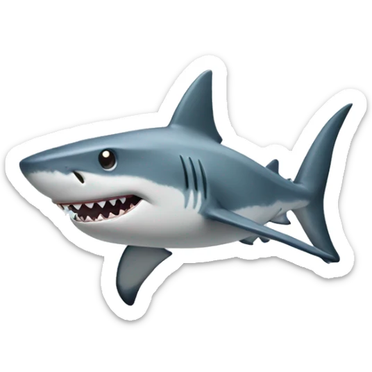 Shark sticker
