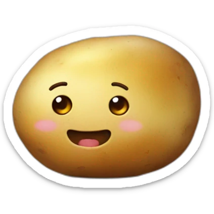 Attractive-potato sticker