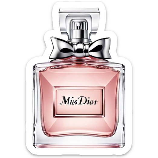 Miss dior perfume sticker