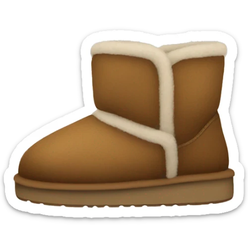 UGG slippers  sticker