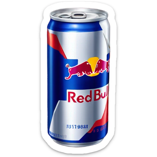 Red bull sticker