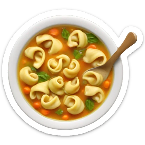 Tortellini soup sticker