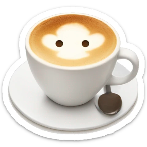 Latte  sticker