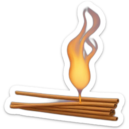 Incense sticker
