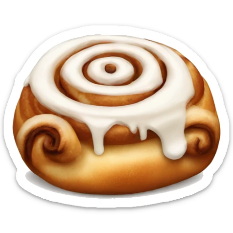 Cinnamon roll sticker