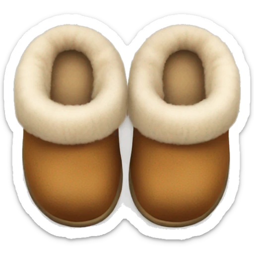 UGG slippers  sticker