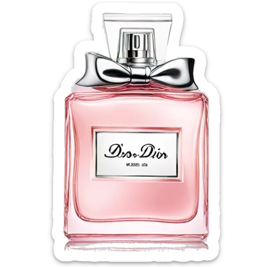 Miss dior perfume sticker