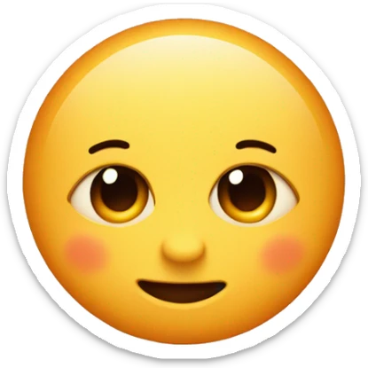 an emoji with instead of the dot ontop of the letter i, i want a heart sticker