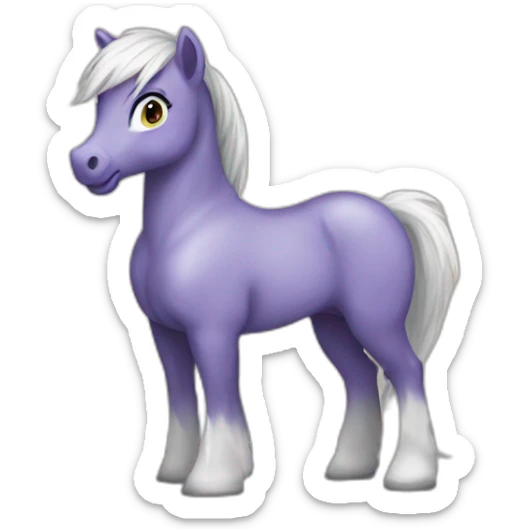 Pony sticker