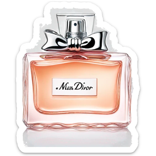 Miss dior perfume sticker