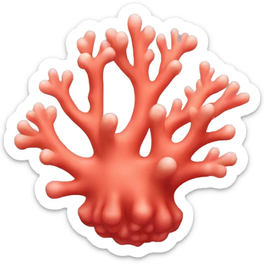 Coral sticker