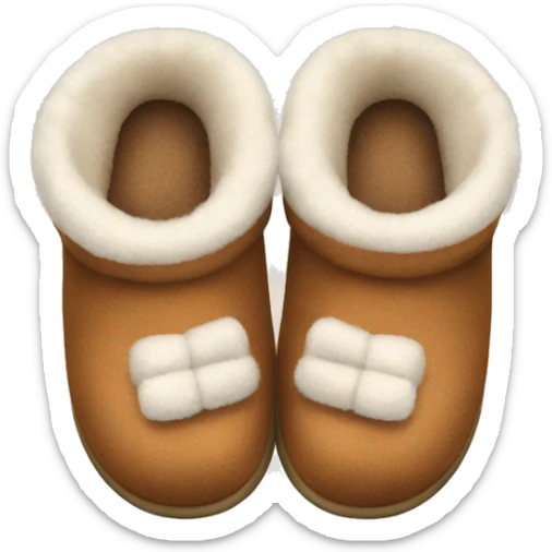 UGG slippers  sticker