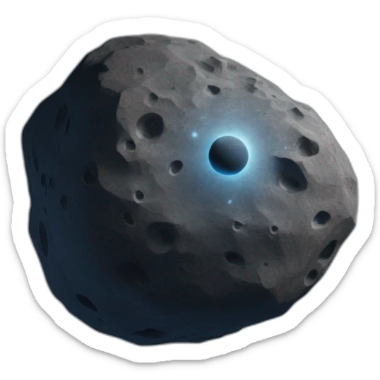 La NASA reveló que una muestra de un asteroide de 4.500 millones de años contiene agua y carbono, materiales vitales para la formación de la Tierra. sticker