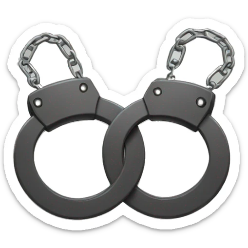 handcuffs sticker