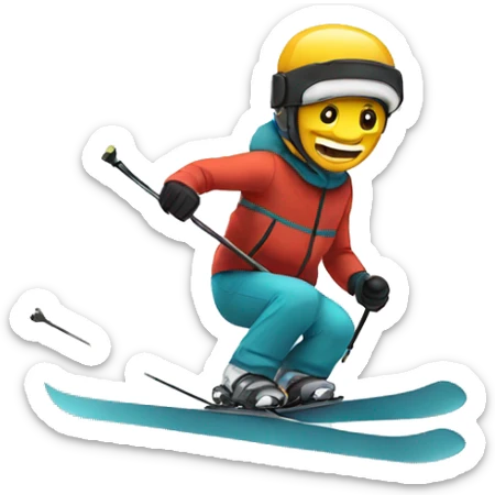 Ski  sticker