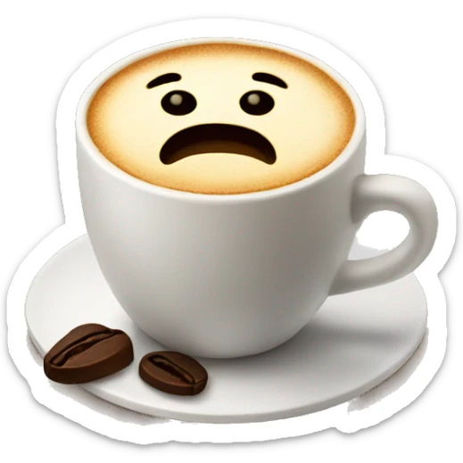 Coffe sticker
