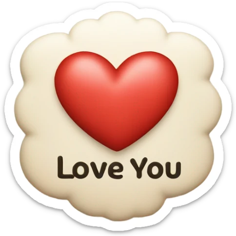 I love you  sticker