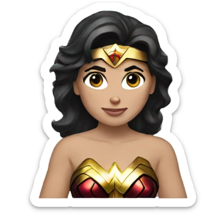 Wonder woman sticker