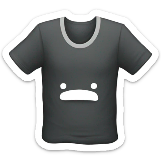 T-shirt with design  sticker