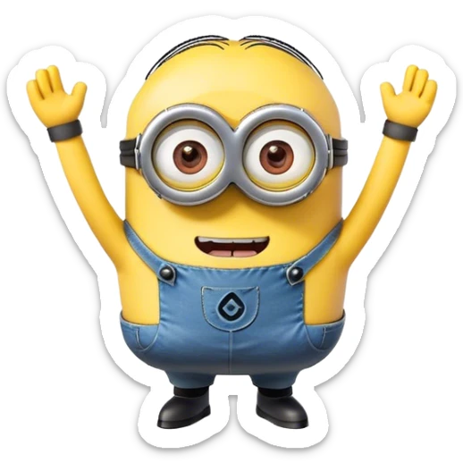 Minion sticker