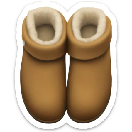UGG slippers  sticker