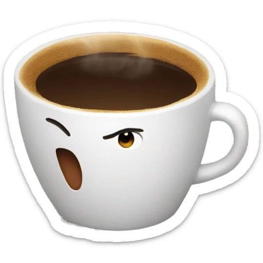 Coffe sticker