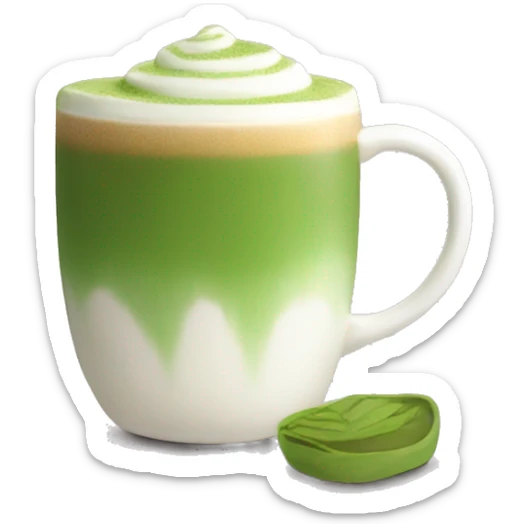 Matcha Latte sticker