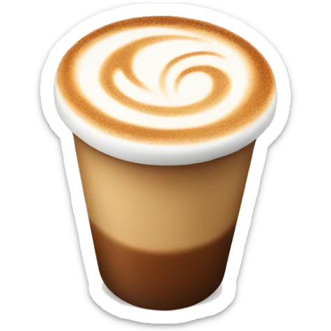 Latte  sticker