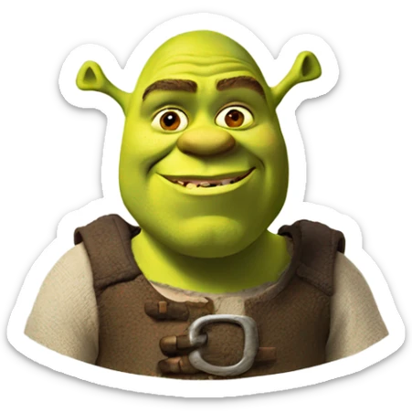 shrek sticker