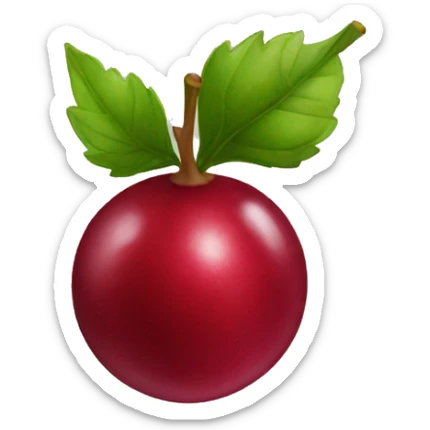 Cranberry  sticker