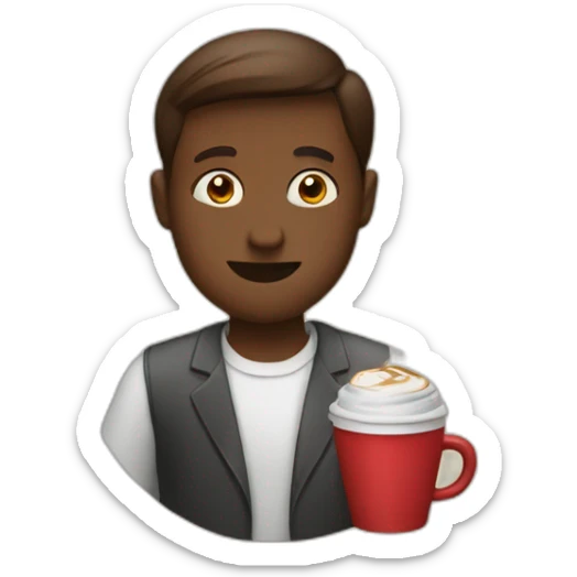 coffee break sticker