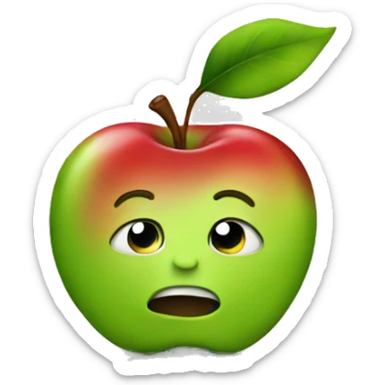 Apple sticker